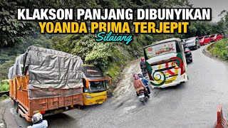 Bus NPM Mengamuk dan Tali Poli Bus Yoanda Prima Berbunyi Keras Saat Menanjaki Tanjakan Silaiang