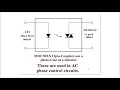 Solid State Relay Triac AC Output Circuits