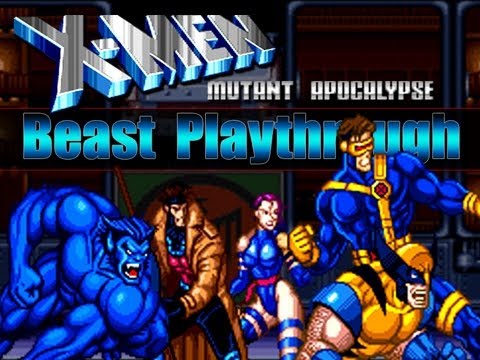 XMen Mutant Apocalypse - Beast Playthrough No Death - YouTube