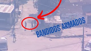 BANDIDOS ARMADOS E BOCA DE FUMO NA TAQUARA