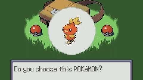 Pokémon: Emerald - Part 2 - Hello Torchic, Battling Brendan, and the Beginning of May