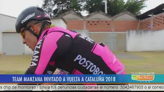 Equipo de ciclismo Manzana Postobón estará en la Vuelta a Cataluña [Noticias] - Telemedellín