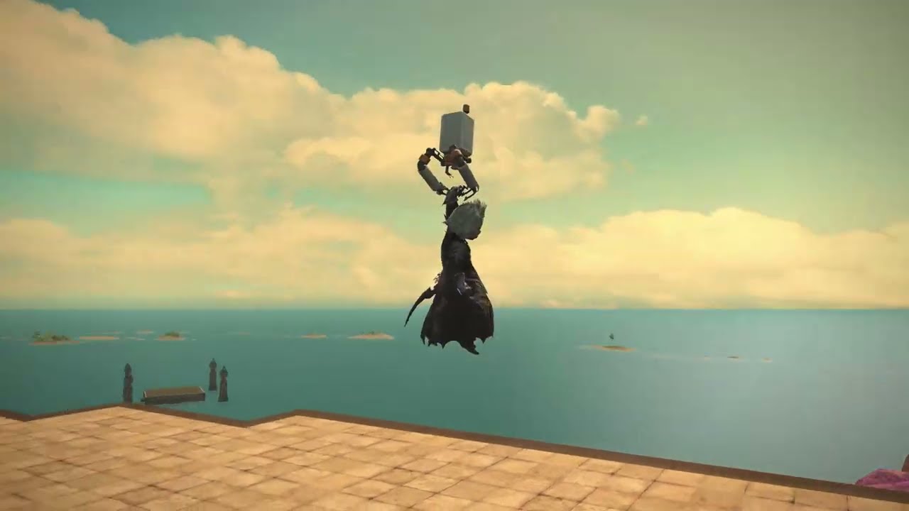 [FFXIV] NieR Pod 602 Mount