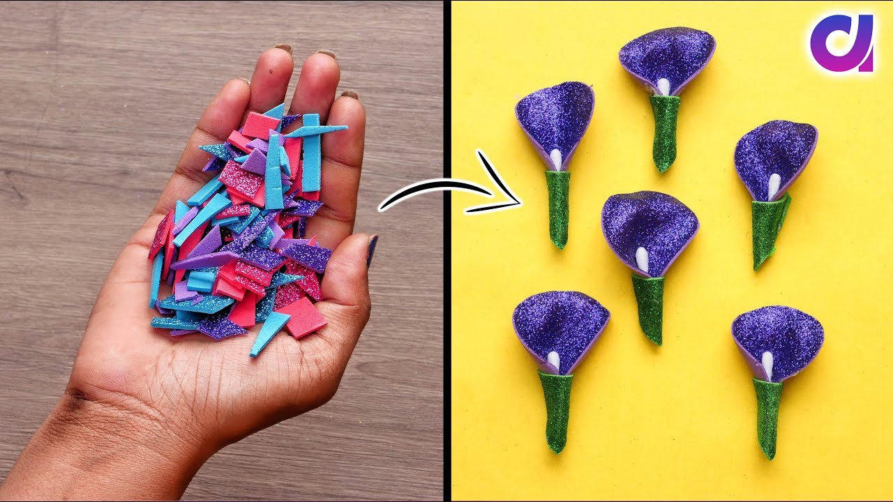 NEW WAY TO MAKE CRAFT FROM FOAM SHEET DIY Project Room Decor 2024