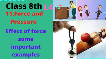 Force and Pressure Full Chapter Class 8 Science | NCERT Science Class 8 Chapter 11 #force #pressure