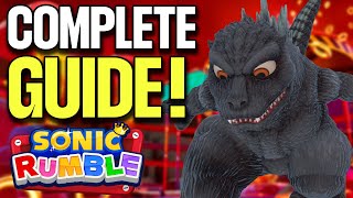 EVERYTHING YOU NEED TO KNOW About the Godzilla Crossover Event in Sonic Rumble!