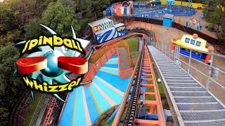 Spinball Whizzer [4K] Multi-Angle On Ride POV - Alton Towers Resort