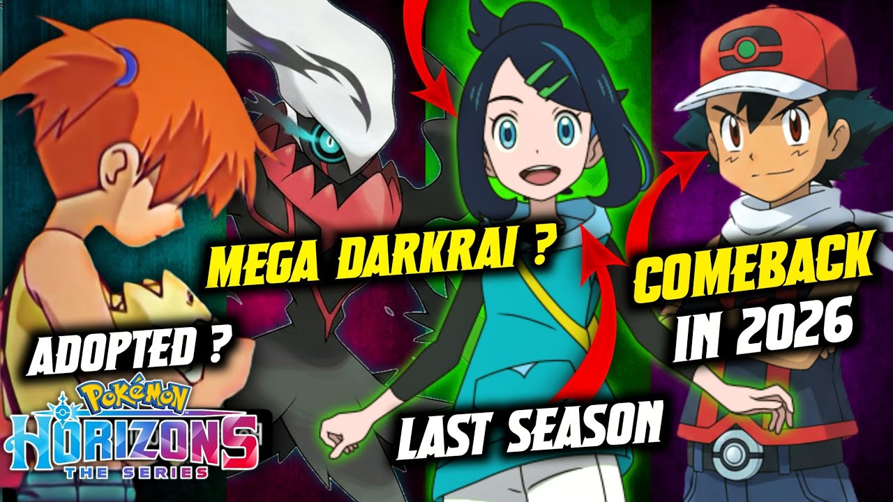 Ash Return in 2026 ? Misty Adopted ? Mega Darkrai Revealed Soon ? Liko Last Season in hindi