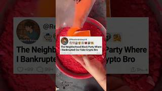 The Neighborhood Block Party Where I Bankrupted Our Fake Crypto Bro