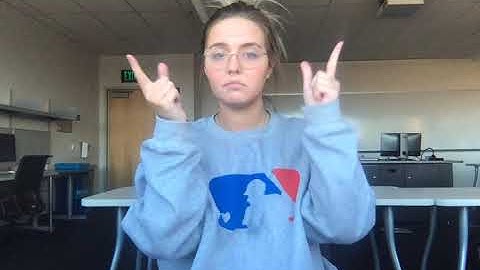 ASL201 American Sign Language III LESN 11 CH 22 Assignment Video