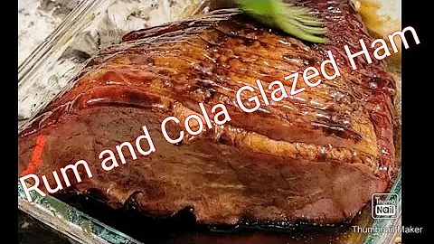 Transform Your Ham with This Delicious Rum and Cola Glaze!