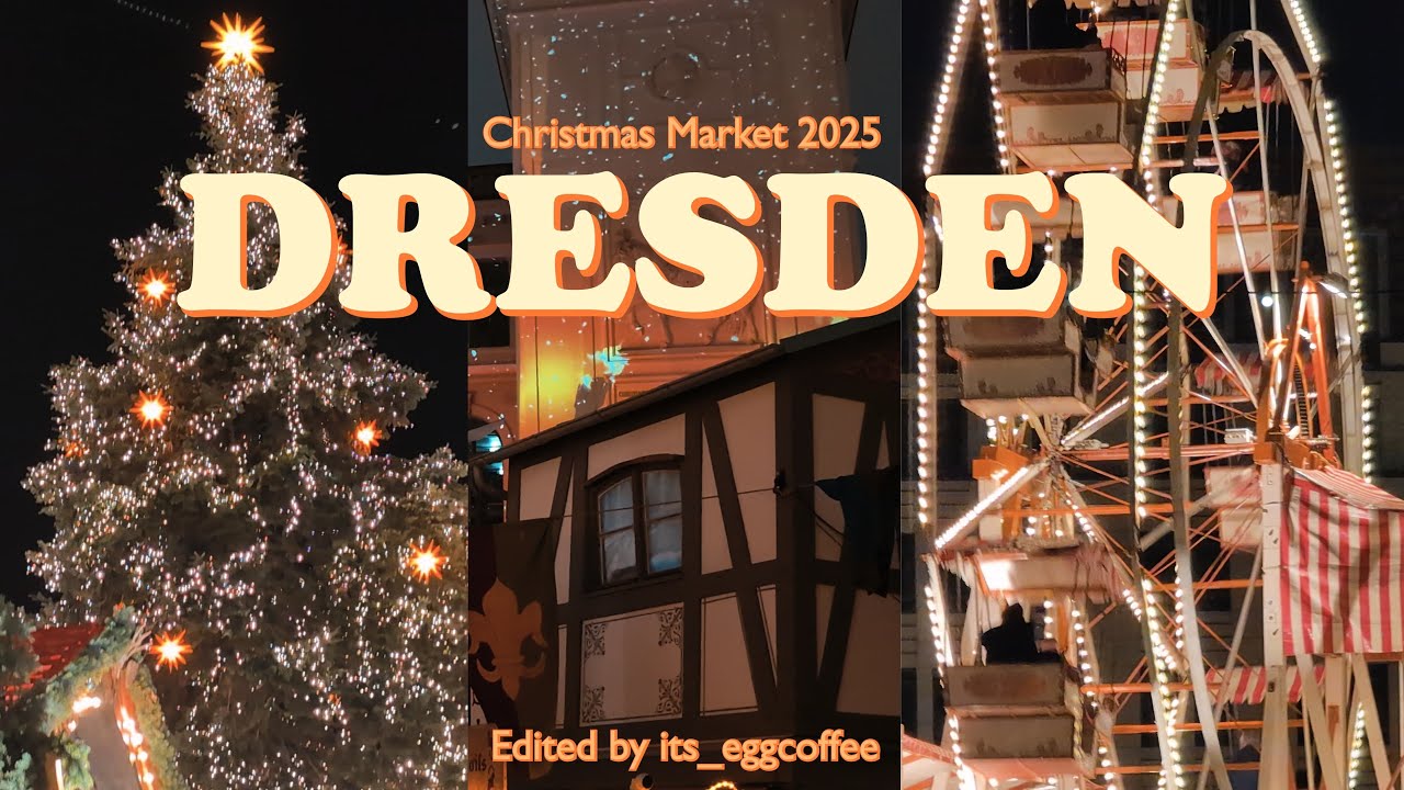 #29 DRESDEN 🇩🇪 Germany’s Oldest Christmas Market🎄 | Life in Germnay