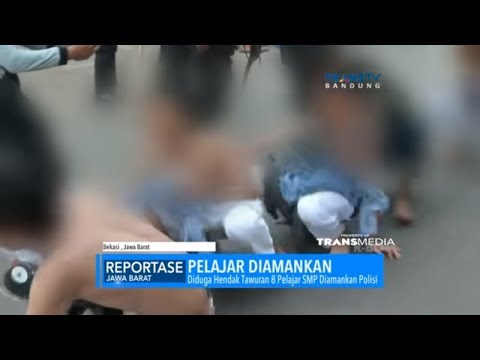 Hendak Tawuran, 8 Pelajar SMP Diamankan