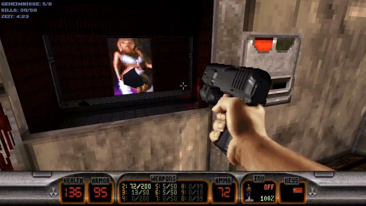 Duke Nukem 3D (20th Anniversary World Tour) - E1L1: Hollywood Holocaust (Alle Geheimnisse)