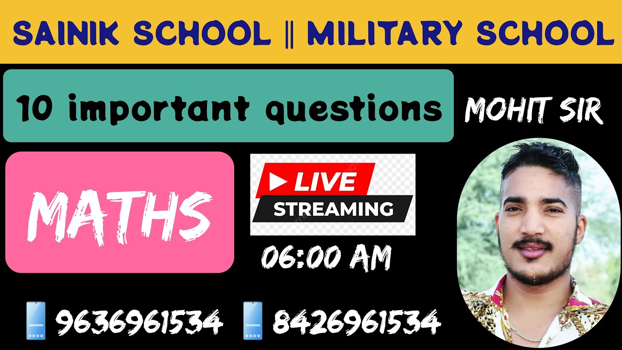 sainik school military school exam preparation sainik_school 