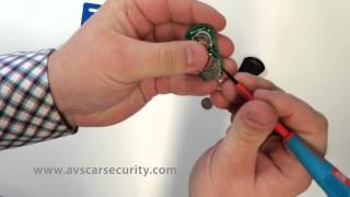 Waterproof remote battery change
