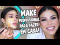 Maquiagem profissional PARA FAZER EM CASA | Fernanda Petrizi