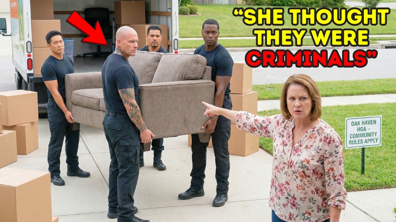 Karen Called Cops on My “Suspicious” Friends — They Were Off Duty Navy SEALs Helping Me Move!