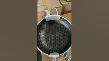 Honeycomb frying pan | Is the uncoated physical non stick pan easy to use or not?