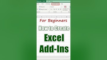 Create an Excel Add-In with a Ribbon Button