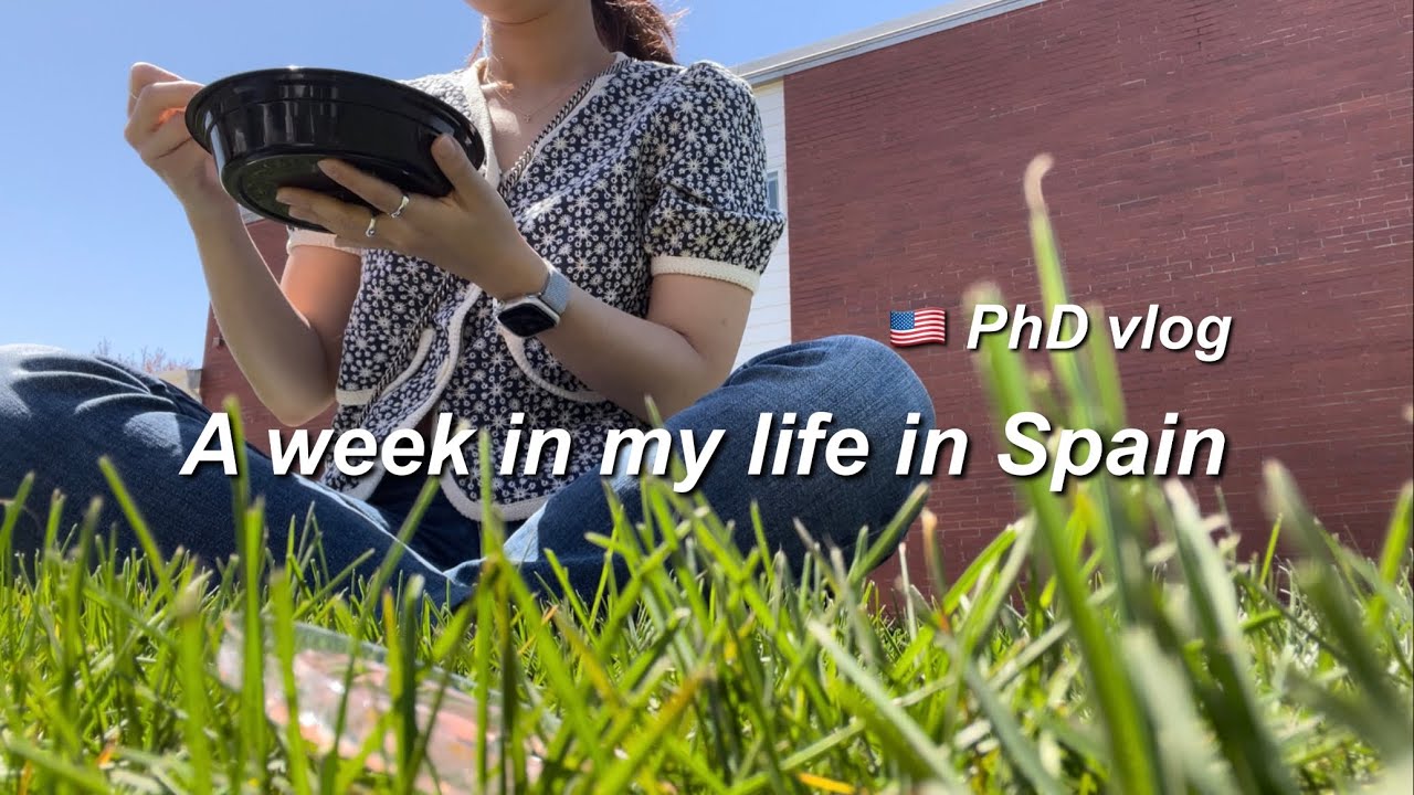 (Eng Sub) 미국 박사 유학생의 낭만 | 1년차 스페인 바르셀로나 학회에 가다 |  발표하고 여행하는 브이로그