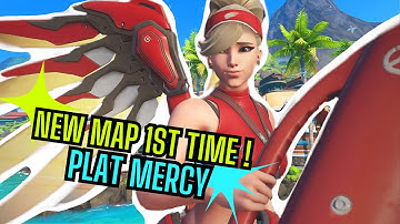 First time with New map ! - Overwatch2 competitive game play (Plat Mercy)