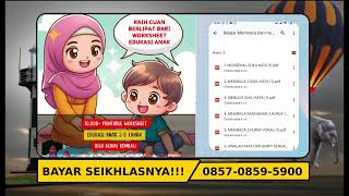 0857-0859-5900: 10000 worksheet lembar kerja anak tk tema diri sendiri worksheet anak 2 tahun gratis