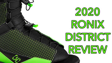 2020 Ronix District Wakeboard Bondings Review