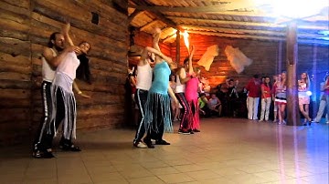 «ZOUK LVIV» on «Zouk on the beach 2014» - mirror perfomence