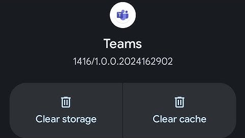 How to clear Microsoft Teams cache on Android 14 phones