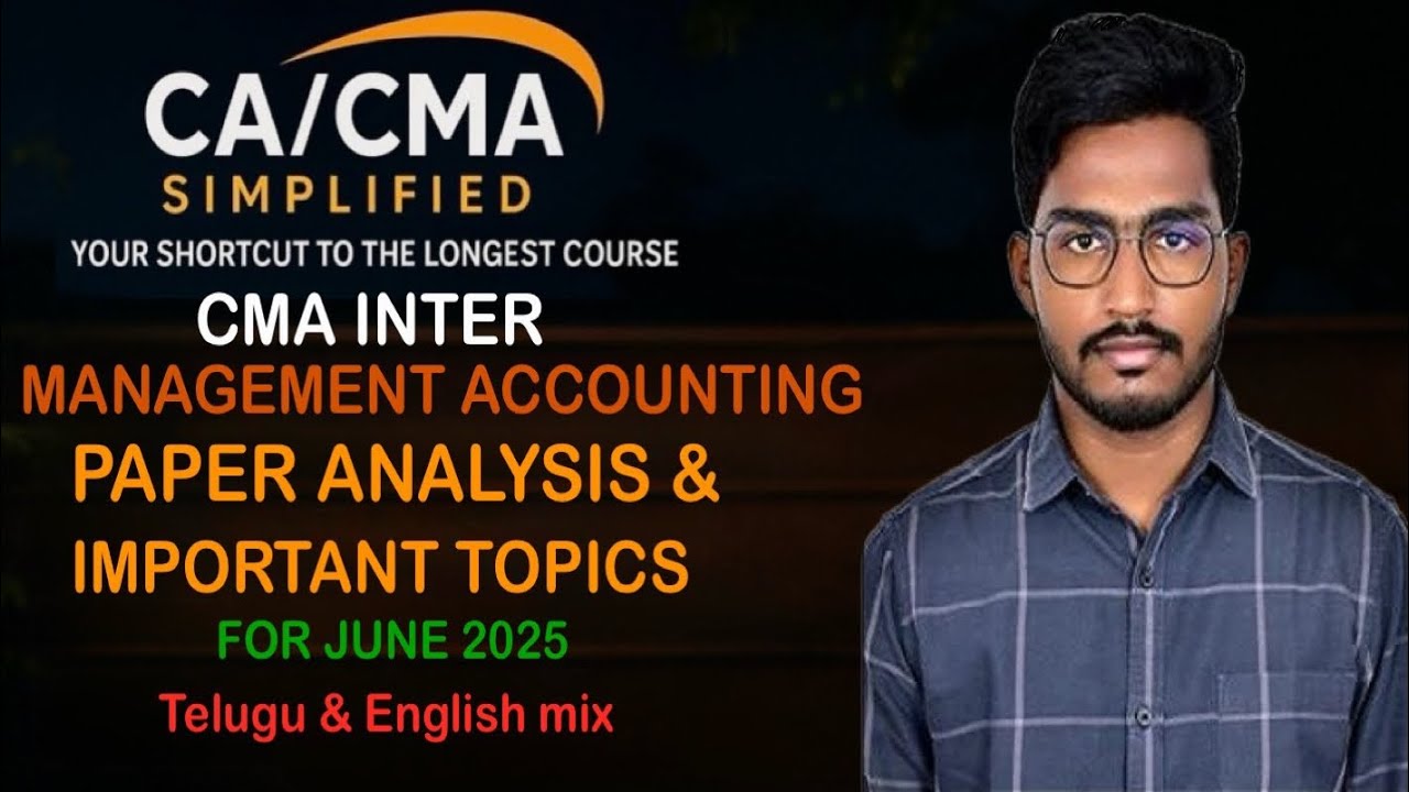 CMA Inter – Management Accounting Paper Analysis Out Now! FOR June 2025 ...