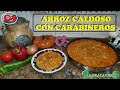 ARROZ CALDOSO CON CARABINEROS  (IMPRESIONANTE) (DELICIOSA) Y (FACILISIMA)