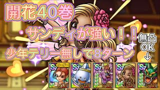 開花の扉40巻！サンディが火力に回復に、配布とは思えない強さ！！