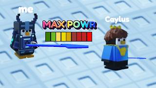Knockout BUT I CAN ONLY USE MAX POWER!
