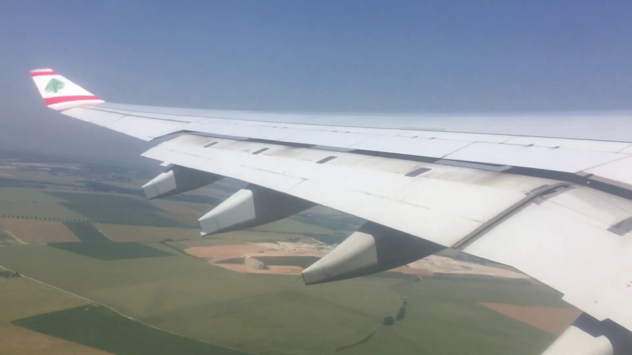 MEA Airlines A330200 takeoff from Paris (CDG) YouTube