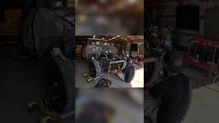 Finally got the Gasser steering dialed in #hotrod #customcar #mechanic