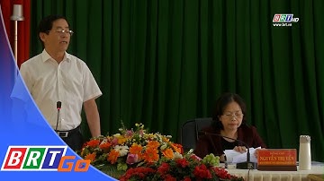 Thường trực Tỉnh ủy, UBND tỉnh làm việc với Ban Thường vụ Huyện ủy Côn Đảo | BRTgo