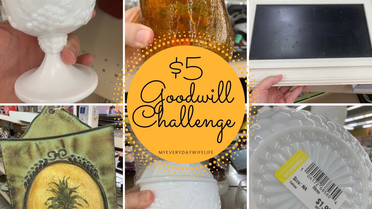 🍁$5 Goodwill Challenge Fall 2020 | Hosted By Hilary 