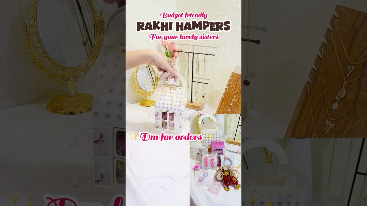 rewrite this title Which Rakhi Hamper Would You Pick for your lovely and cute sisters? 🎁 | Starting from ₹249 rewrite this title Which Rakhi Hamper Would You Pick for your lovely and cute sisters? 🎁 | Starting from ₹249