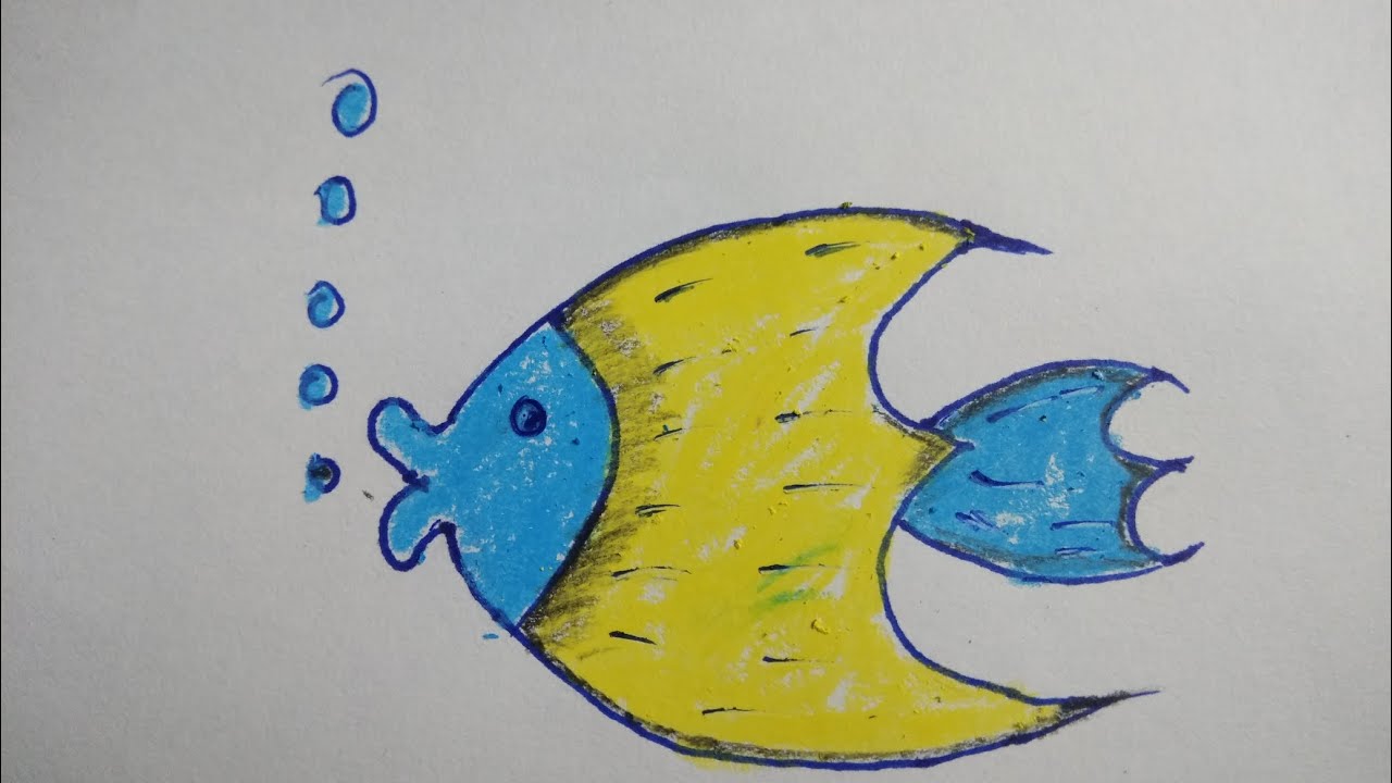 ||How to Draw Fish|| Beginners and Kids Drawing ideas #drawing #art # ...
