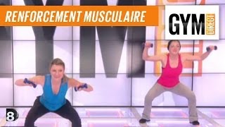 Cours gym : renfort musculaire 19 : Avec des poids