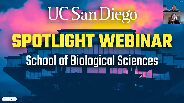 Spotlight Webinar: School of Biological Sciences
