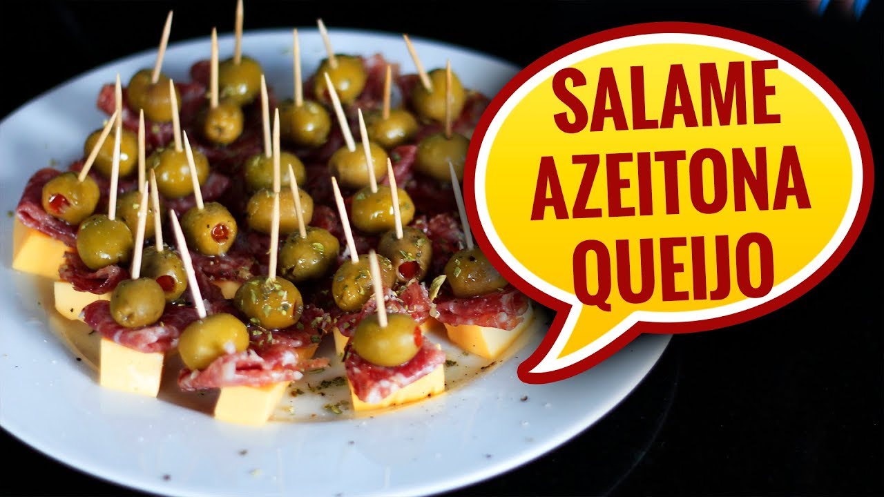 🔴 COMO FAZER APERITIVO DE AZEITONA