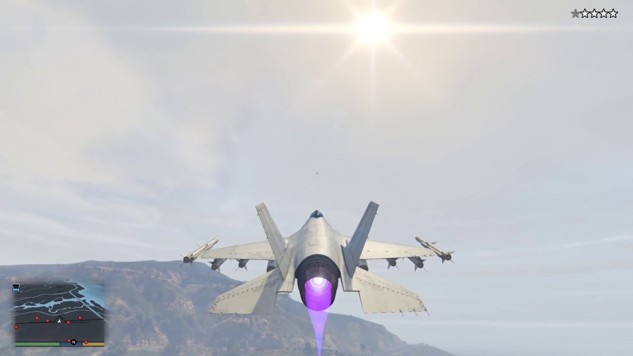 Grand Theft Auto V Easiest Way To Steal A Jet YouTube