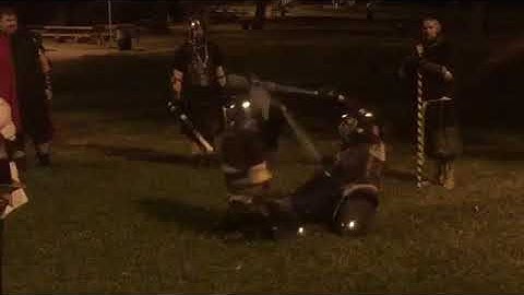 Medieval Combat Video Review - Sir Baird v Duke Sven