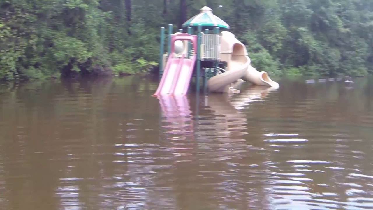 South Carolina Flood 2015 Clarendon County area footage YouTube