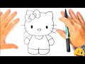 رسم بالرصاص طريقة رسم هيلو كيتي خطوة بخطوة رسم سهل كراسات رسم تعليم الرسم