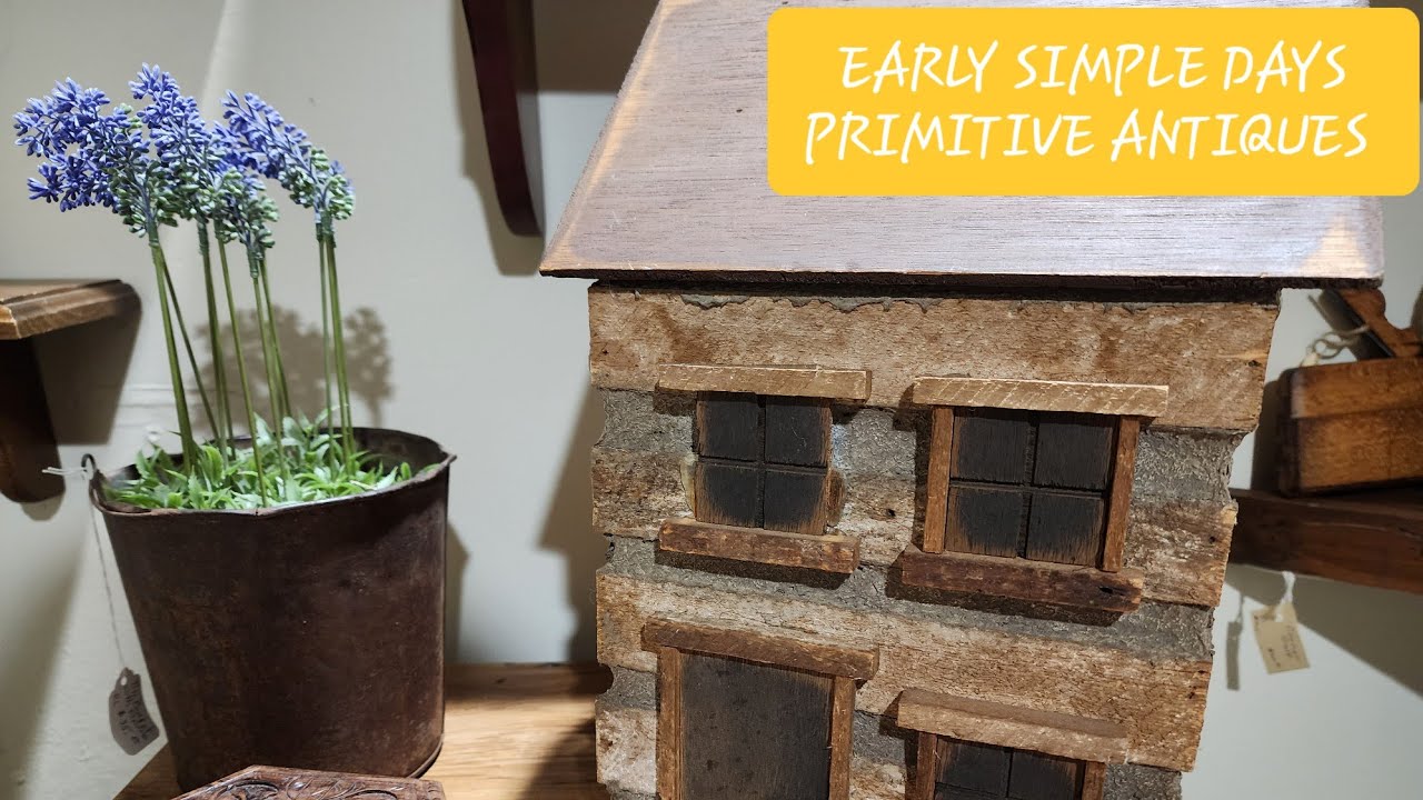 Early Simple Primitive Antiques Come  Shop with Me at Seville Antiques!