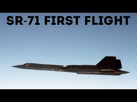 A-12 and SR-71 First Flights - Stock Footage