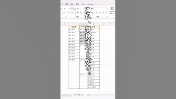 【Excel】事務職がやりがちなあの作業を圧倒的に効率化 #excel #エクセル #エクセル初心者 #エクセル学習 #エクセル便利技